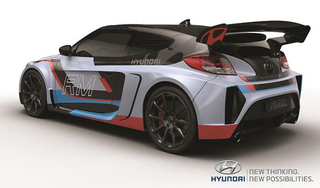 Illustration for article titled Hyundai Just Made A Mid-Engine Turbo Veloster With 300 HP